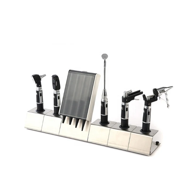 Tabletop ENT diagnostic set 5  - مراجعة Otoscope Ophthalmoscope Set وسعره