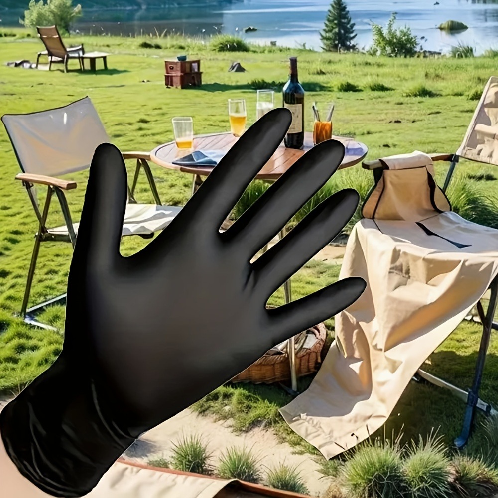 50/100Pcs Disposable Nitrile G - مراجعة Disposable Gloves Nitrile وسعره