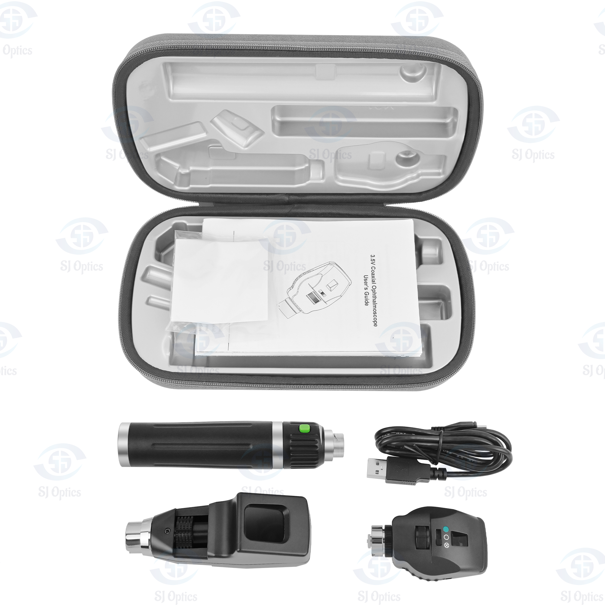 2025 SJ Optics Diagnostic Sets - مراجعة Otoscope Ophthalmoscope Set وسعره