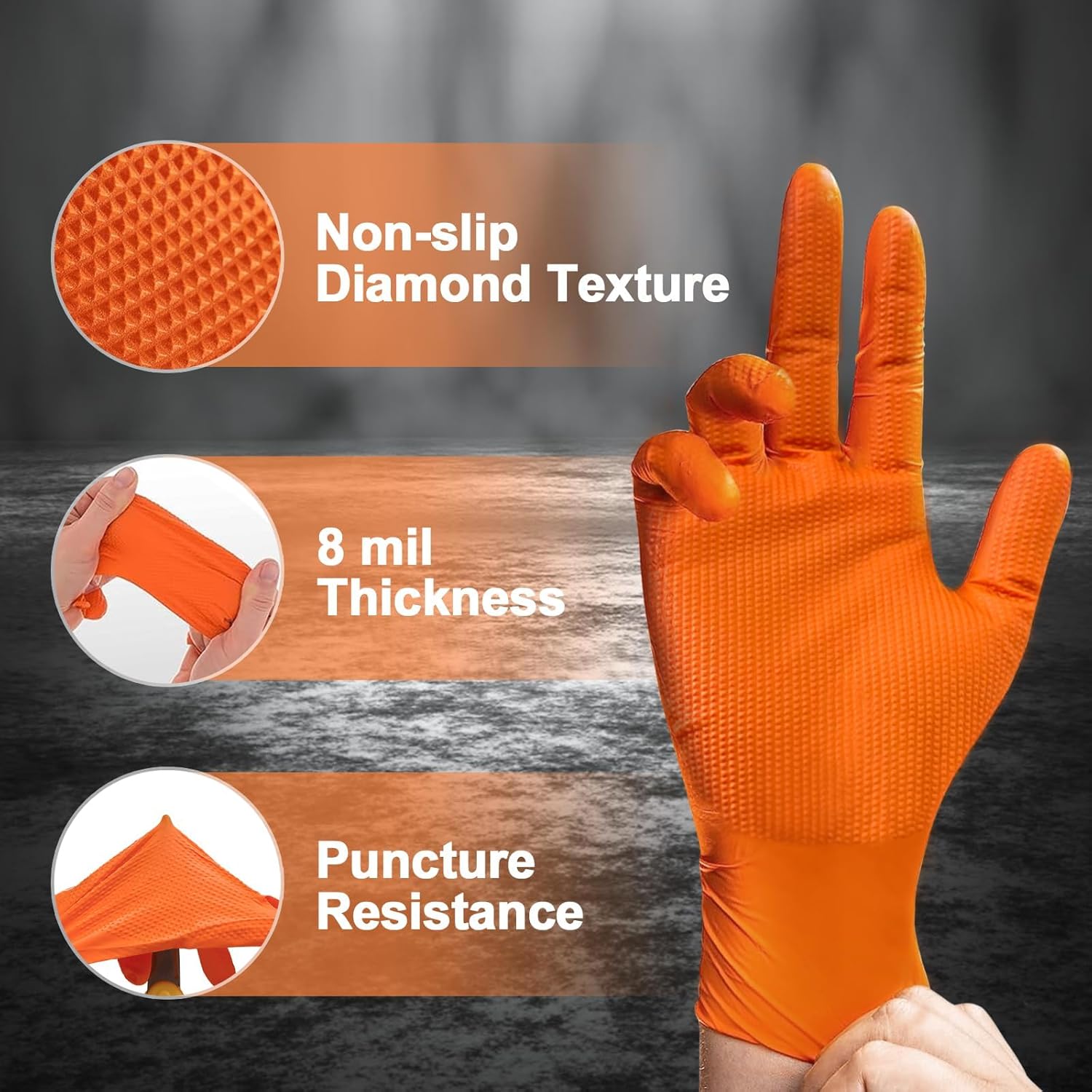 Heavy Duty Nitrile Disposable  - مراجعة Disposable Gloves Nitrile وسعره