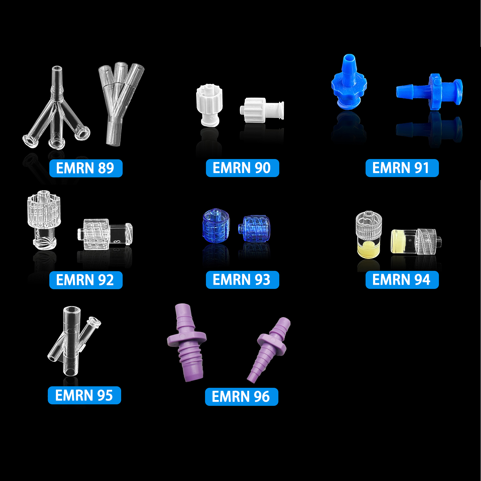 100pcs Catheter Connector for  - مراجعة Medical Labs وسعره