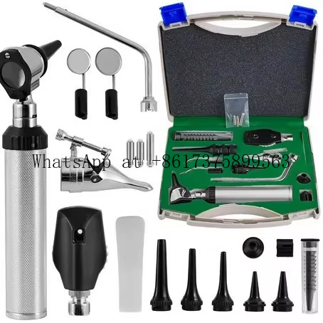 Diagnostic Set with Ophthalmos - مراجعة Otoscope Ophthalmoscope Set وسعره