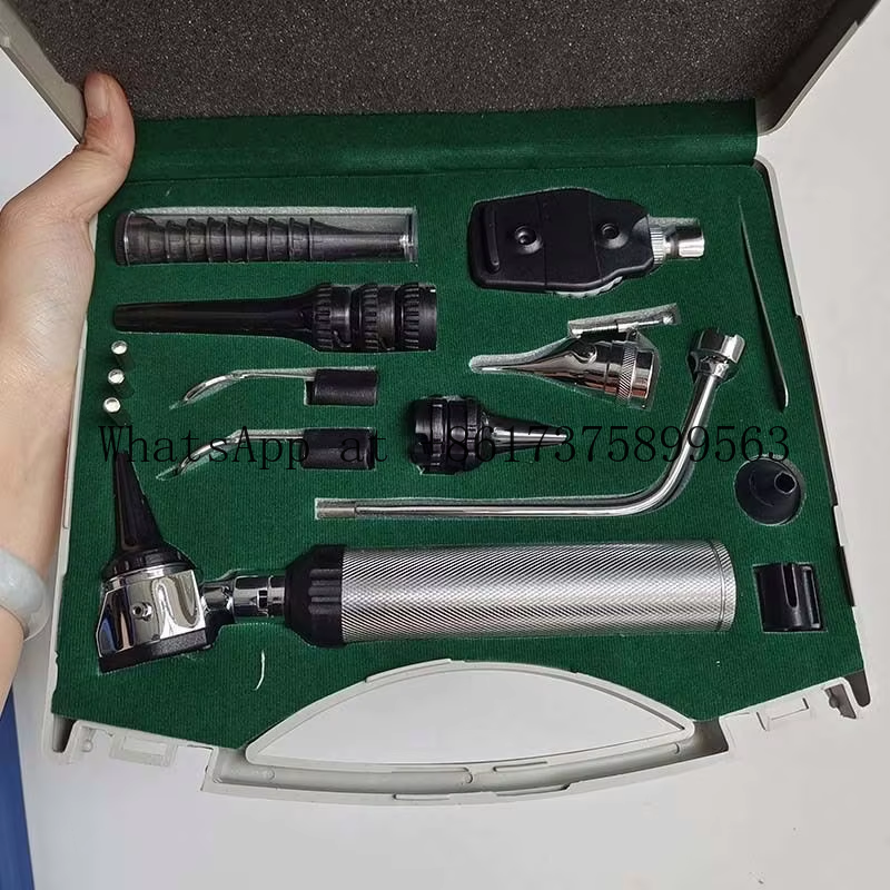 Diagnostic Set with Ophthalmos - مراجعة Otoscope Ophthalmoscope Set وسعره