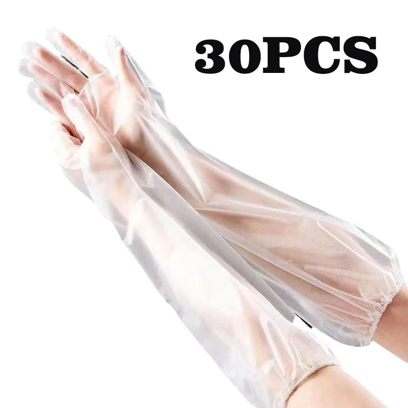 30PCS Disposable Arm Guard Glo - مراجعة Disposable Gloves Nitrile وسعره