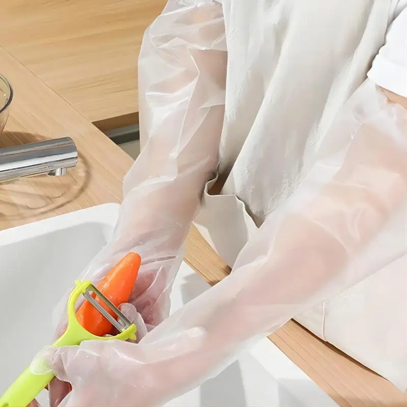 30PCS Disposable Arm Guard Glo - مراجعة Disposable Gloves Nitrile وسعره