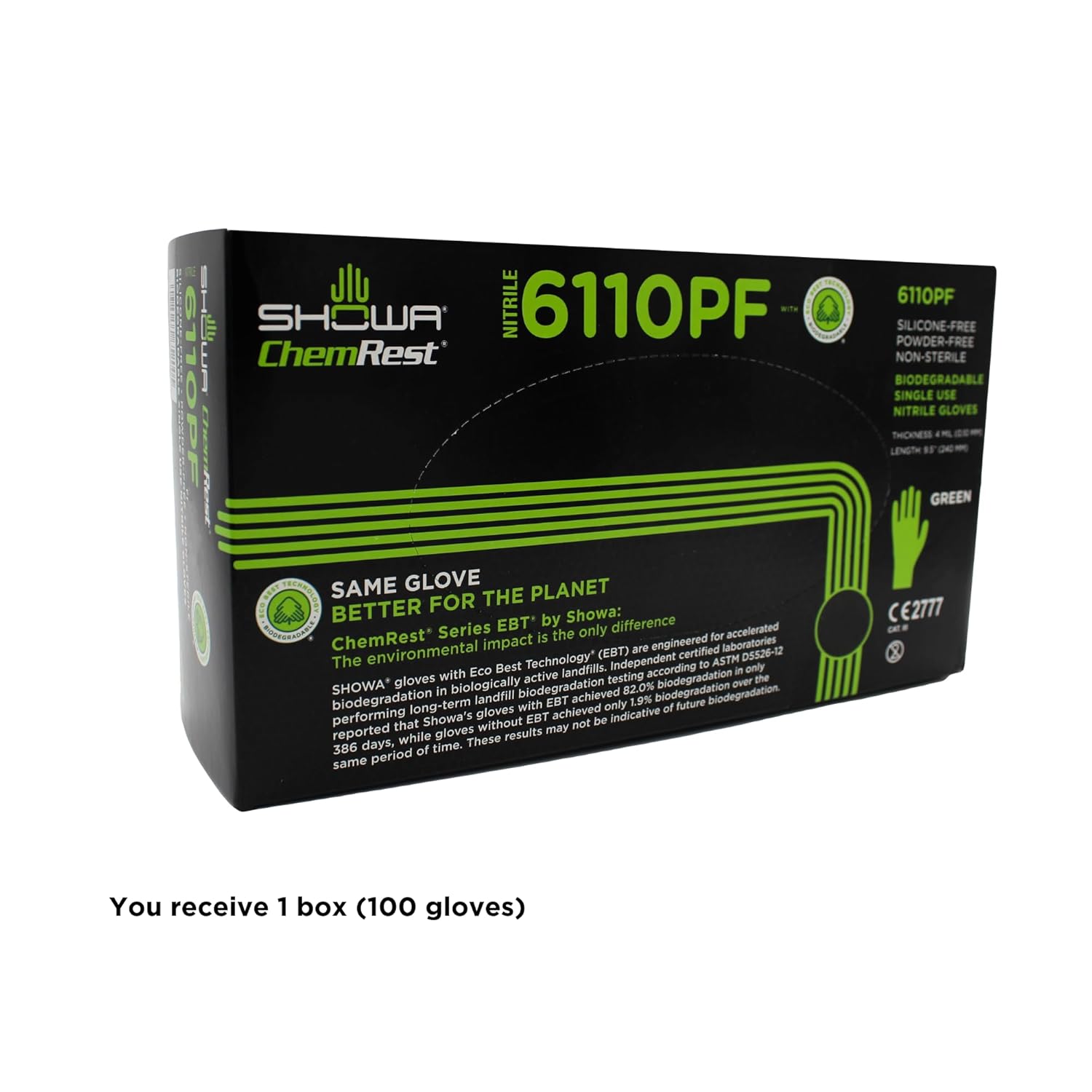Eco-Friendly Nitrile Disposabl - مراجعة Disposable Gloves Nitrile وسعره