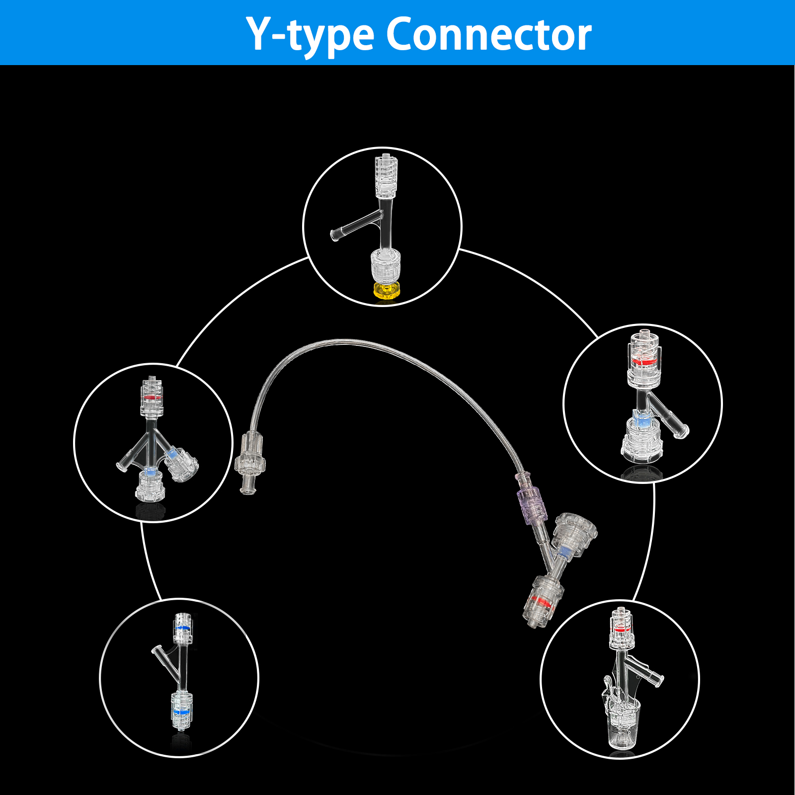 50-Piece Y-Connector Set for R - مراجعة Medical Labs وسعره
