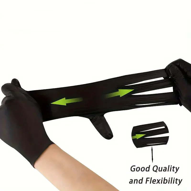 20/50/100PCS Disposable Nitril - مراجعة Disposable Gloves Nitrile وسعره
