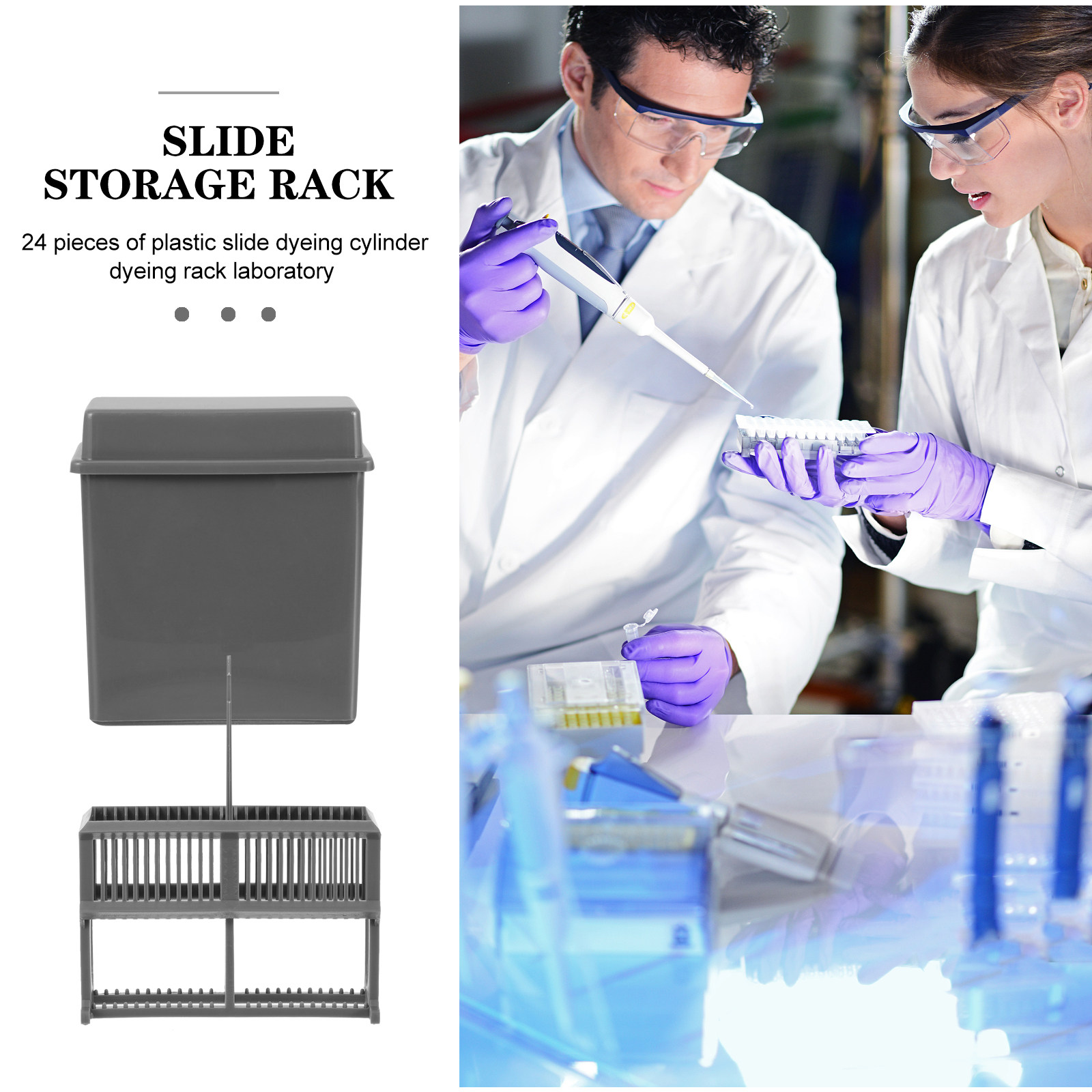 1Set Plastic Microscope Slides - مراجعة Medical Laboratory Technology وسعره