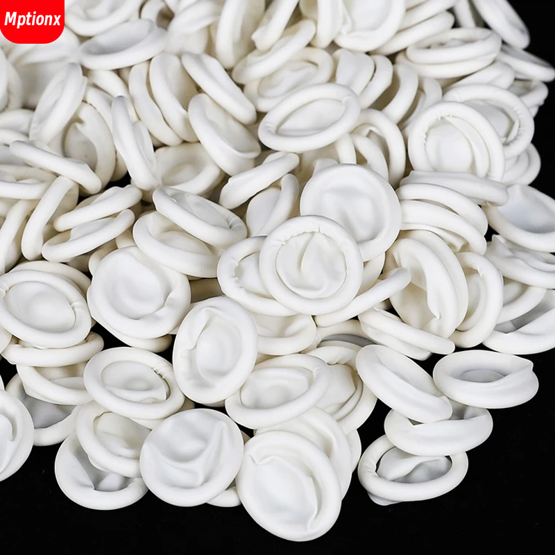 100PCS Disposable Finger Cover - مراجعة Disposable Gloves Nitrile وسعره