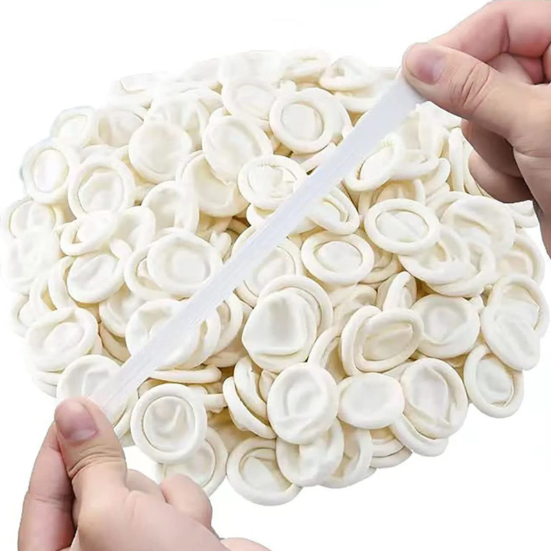 100PCS Disposable Finger Cover - مراجعة Disposable Gloves Nitrile وسعره