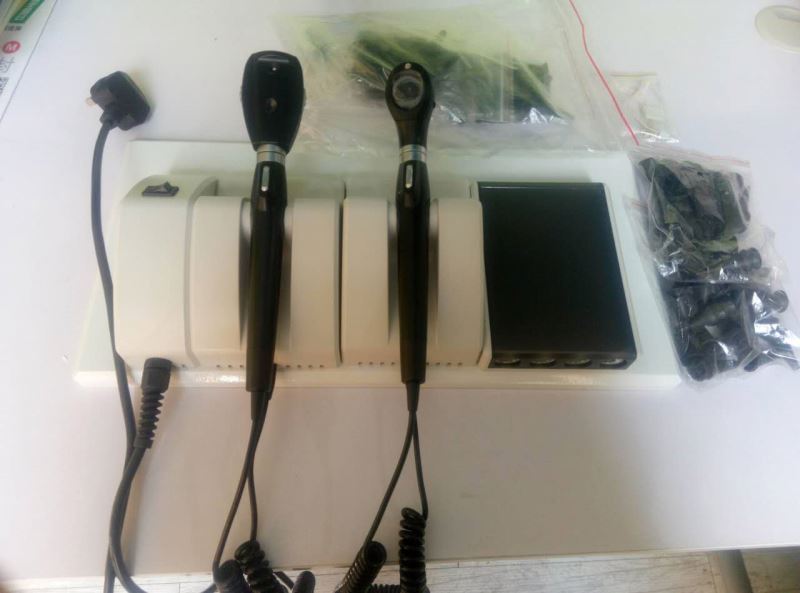 2025 ENT Diagnostic Kit Wall M - مراجعة Otoscope Ophthalmoscope Set وسعره