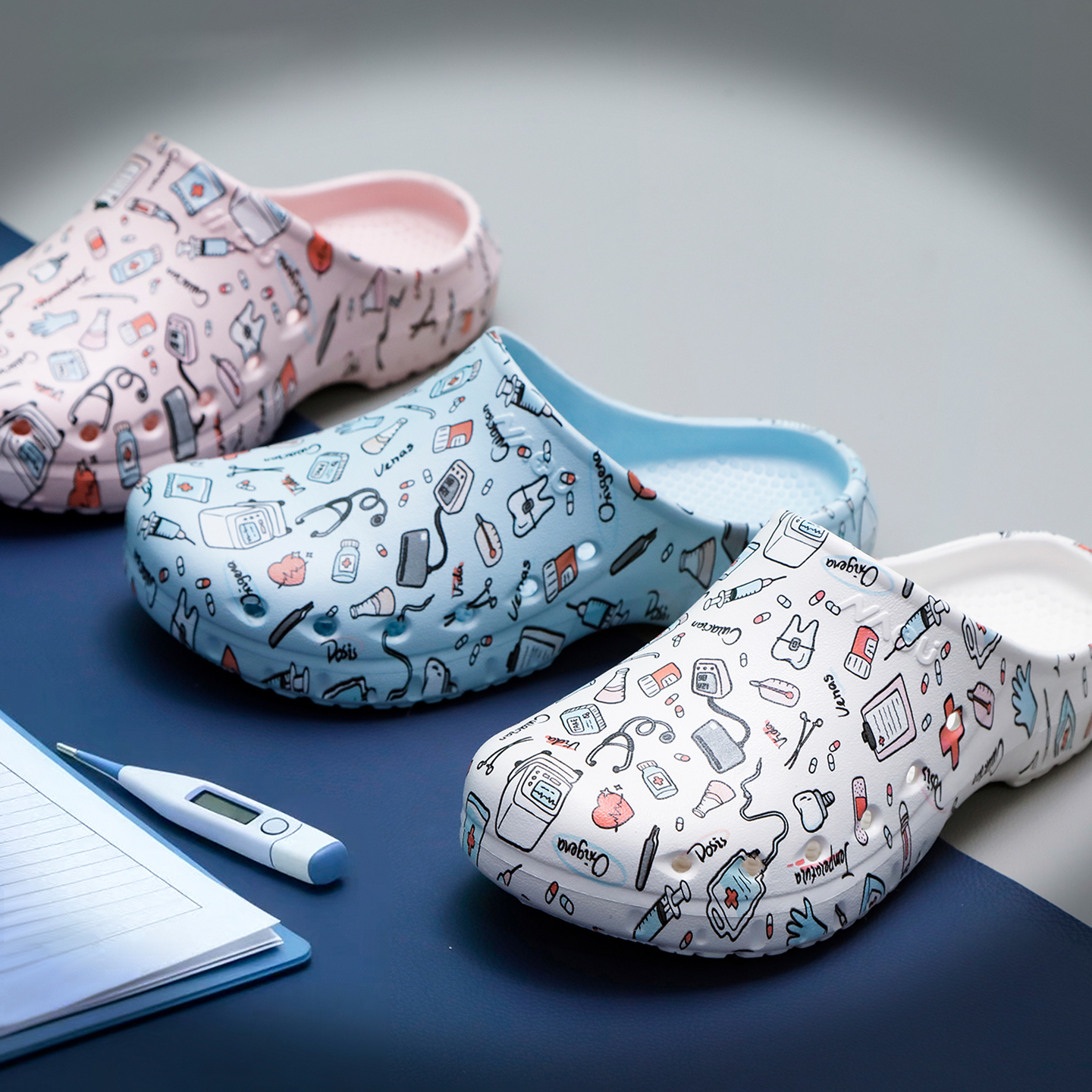 Medical Print Shoes EVA Non-sl - مراجعة Medical Labs وسعره