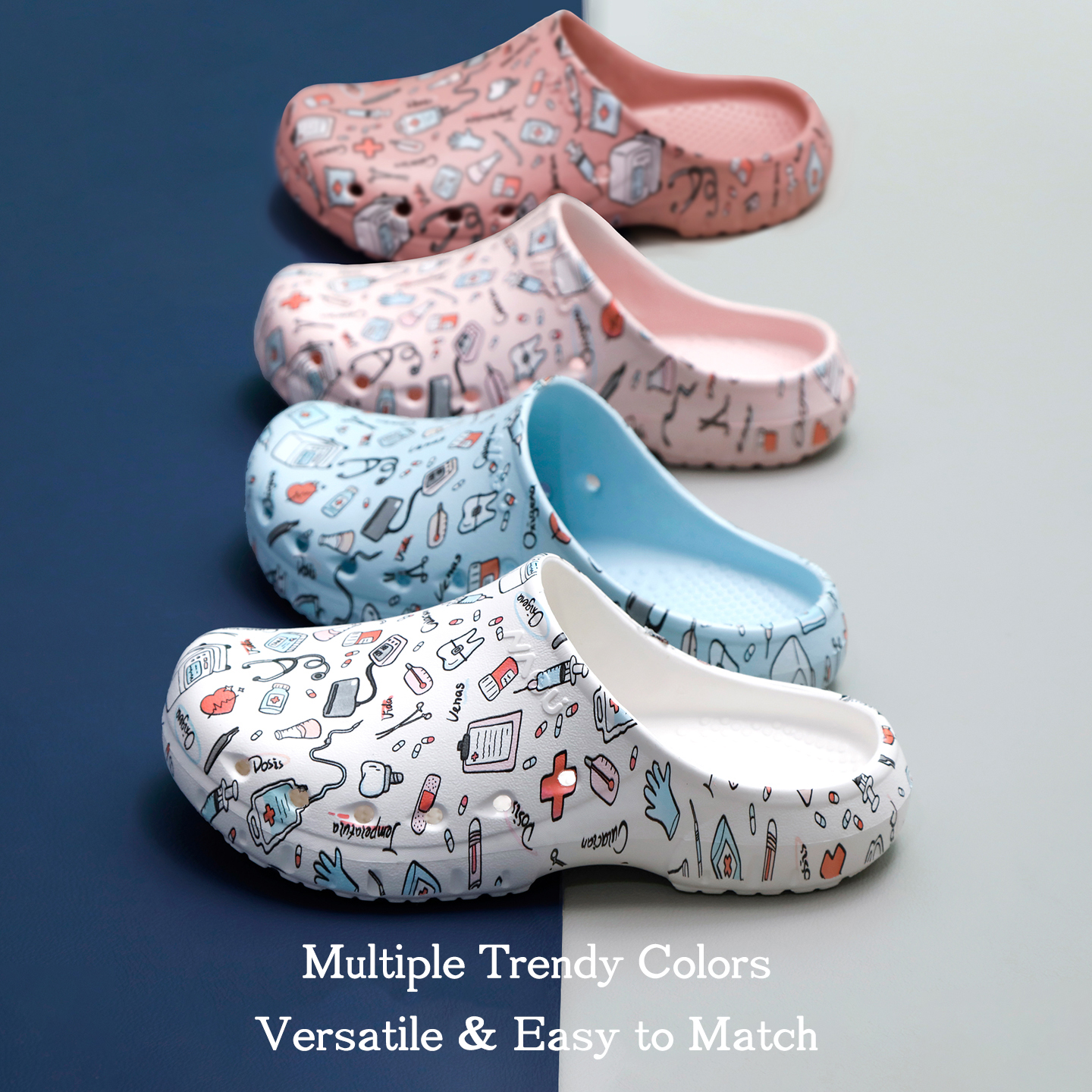 Medical Print Shoes EVA Non-sl - مراجعة Medical Labs وسعره