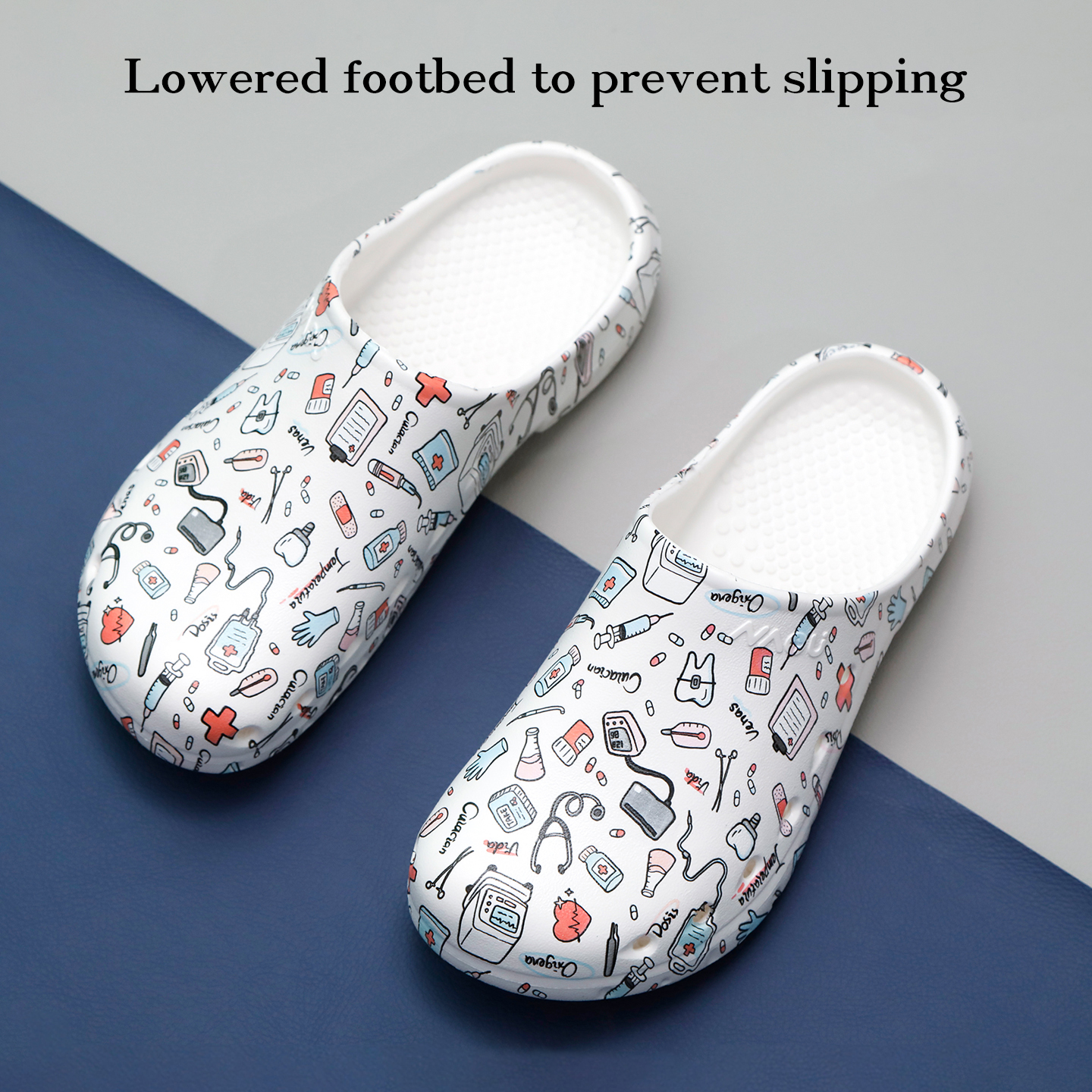 Medical Print Shoes EVA Non-sl - مراجعة Medical Labs وسعره