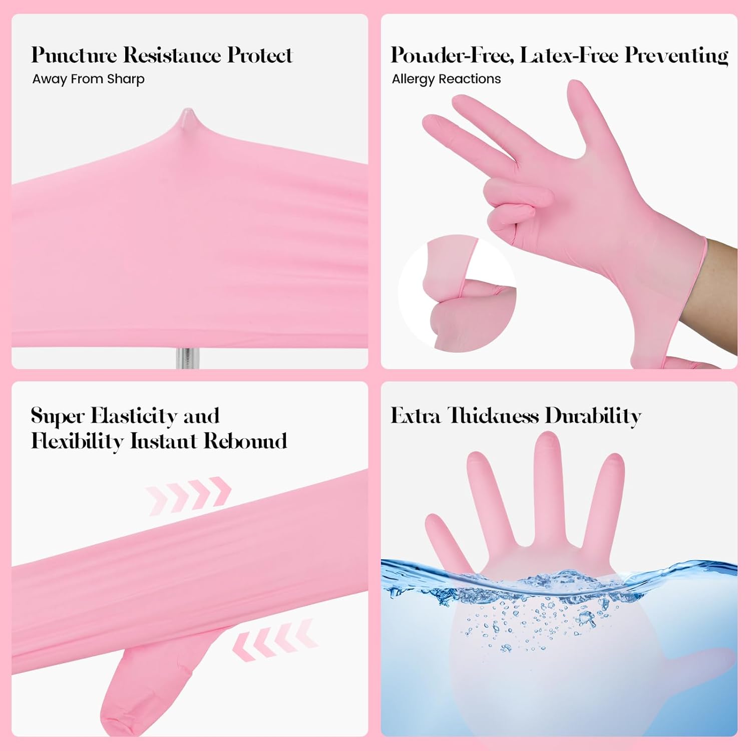 Kids Disposable Gloves for 3-8 - مراجعة Disposable Gloves Nitrile وسعره